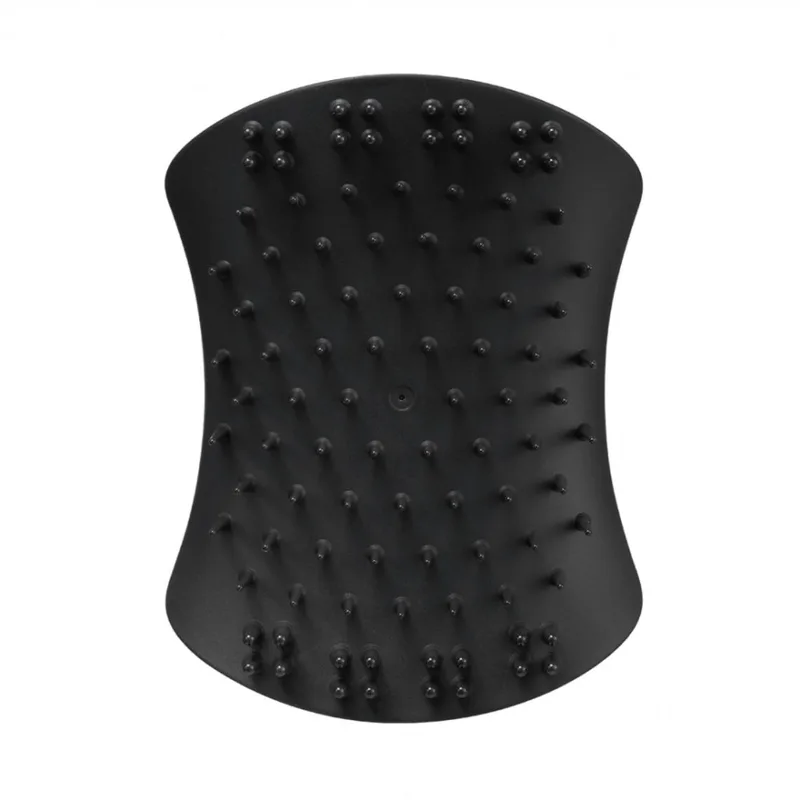 Tangle Teezer Exfoliating & Massaging Scalp & Shampoo Brush - Onyx Black