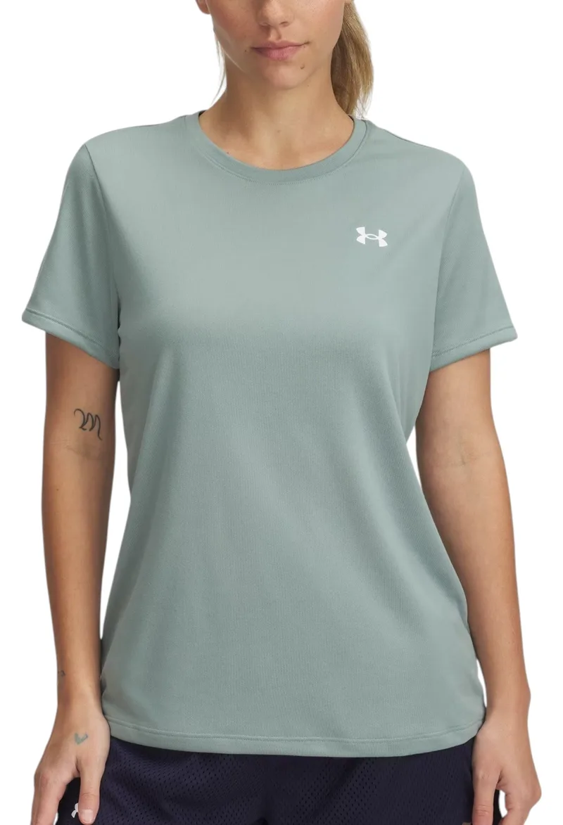 Μπλούζα Κοντομάνικη Under Armour Tech SSC - Solid 1384231-348 Γυναικείο