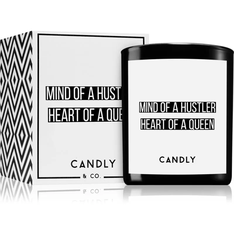 Candly & Co. Mind of a hustler Heart of a queen αρωματικό κερί 250 γρ