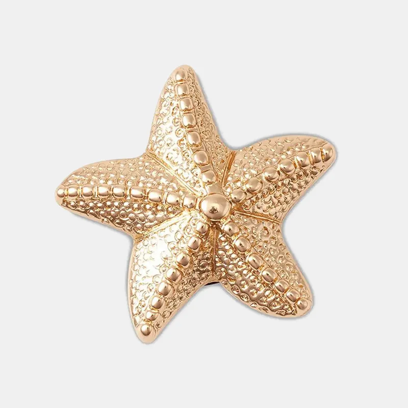 Crocs Χρυσό Star Fish διακοσμητικό Jibbitz (9000262334_7386)