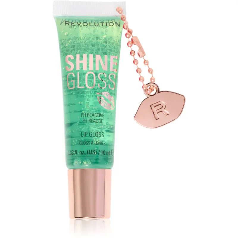 Revolution Shine Gloss λιπ γκλος απόχρωση Apple Sour 10 ml