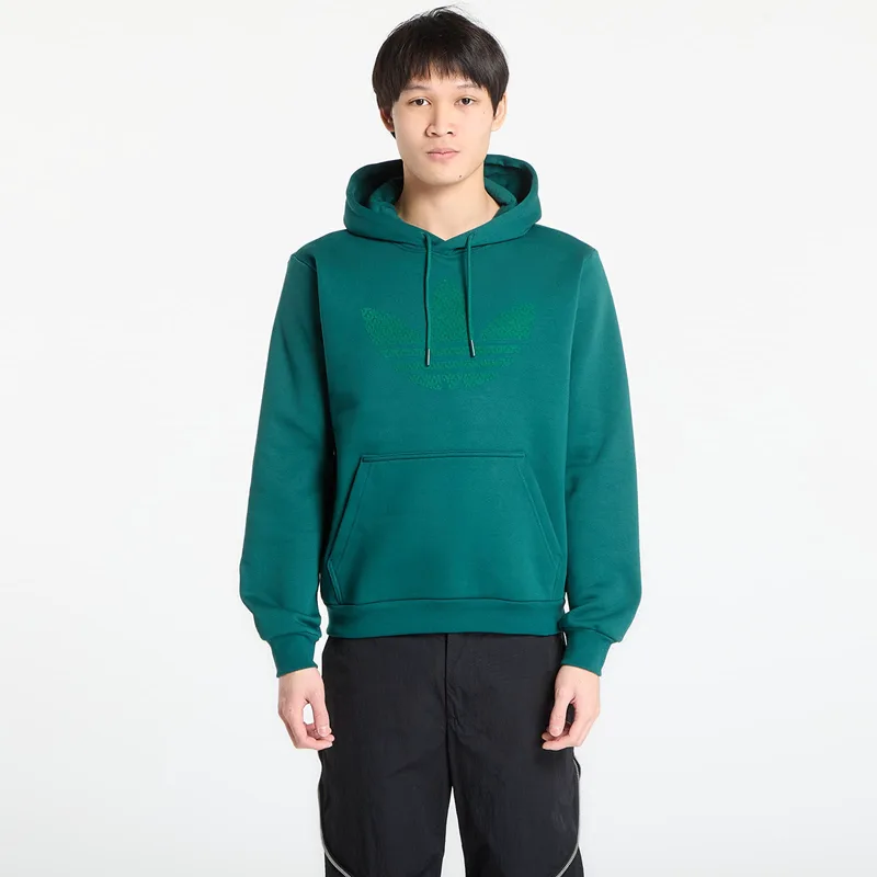 Φούτερ adidas Monogram Infill Hoodie Collegiate Green M