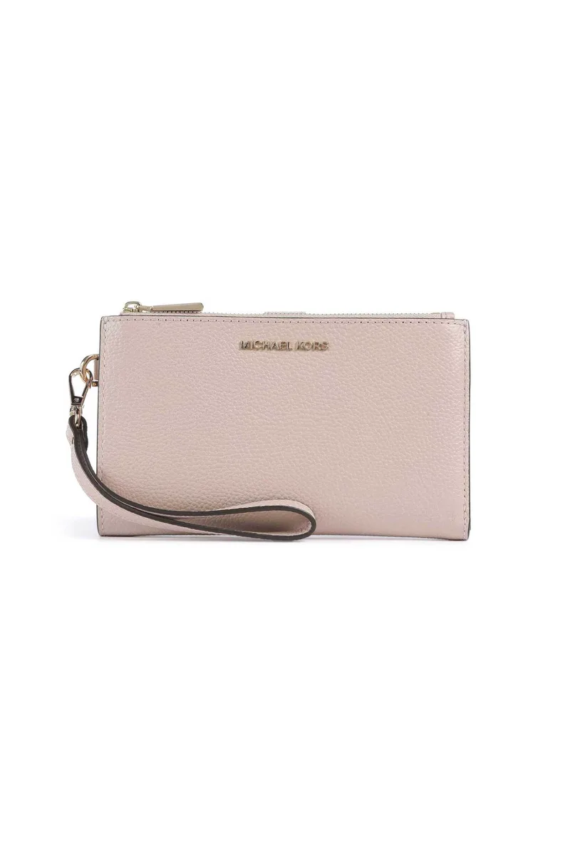 Michael Kors γυναικείο δερμάτινο πορτοφόλι "Jet Set" - 32T7GAFW4L Nude