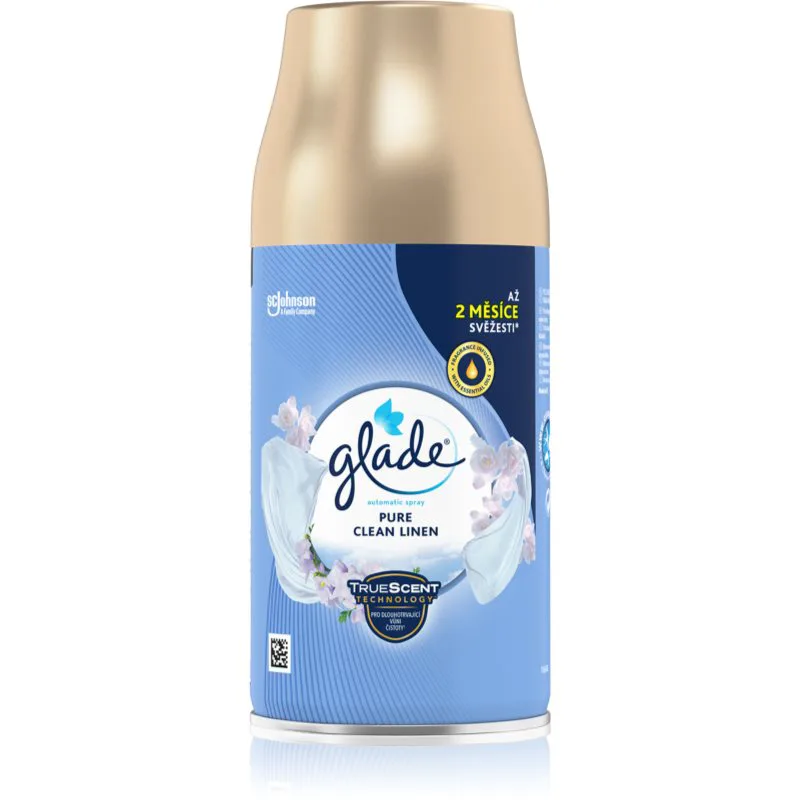 GLADE Pure Clean Linen αυτόματο αποσμητικό χώρου ανταλλακτικό 269 ml