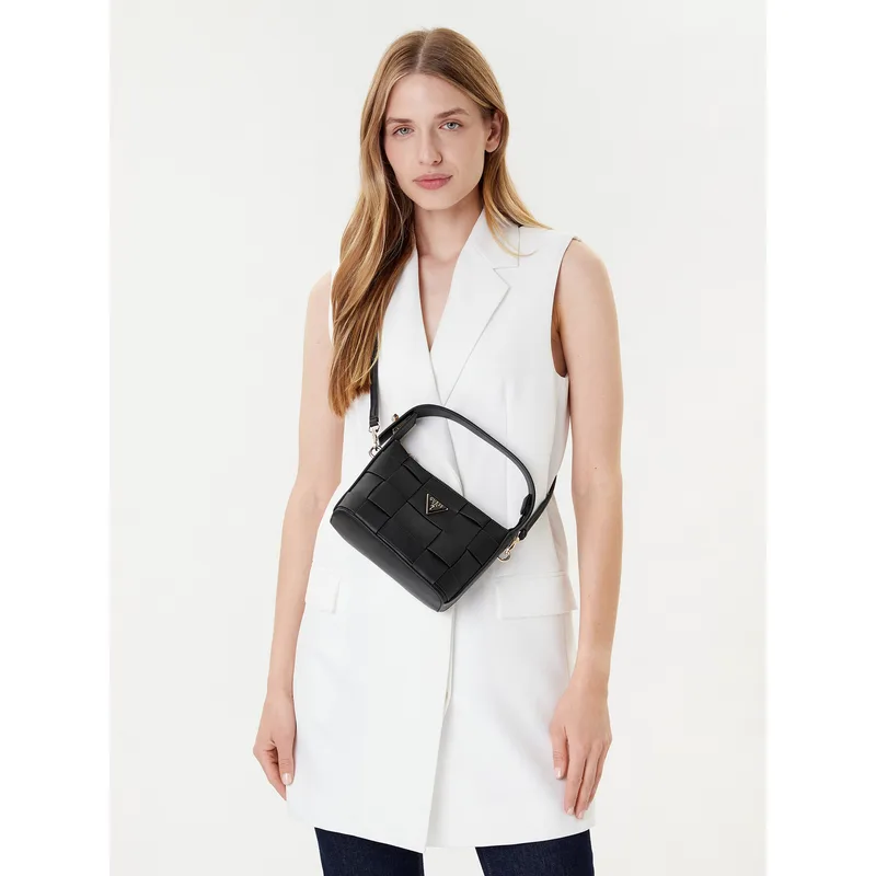 Τσάντα Guess Maylee Mini HWWG96 61720 Μαύρο