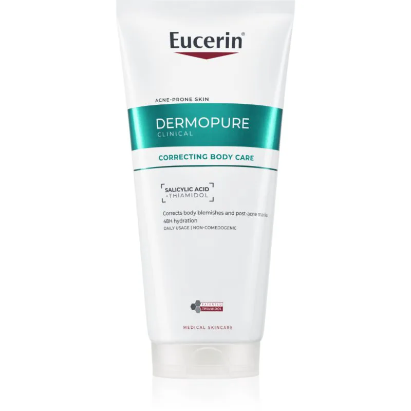 Eucerin DermoPure Clinical Correcting Body Care Κρέμα σώματος ενάντια στις ατέλειες της επιδερμίδας με ακμή 200 ml