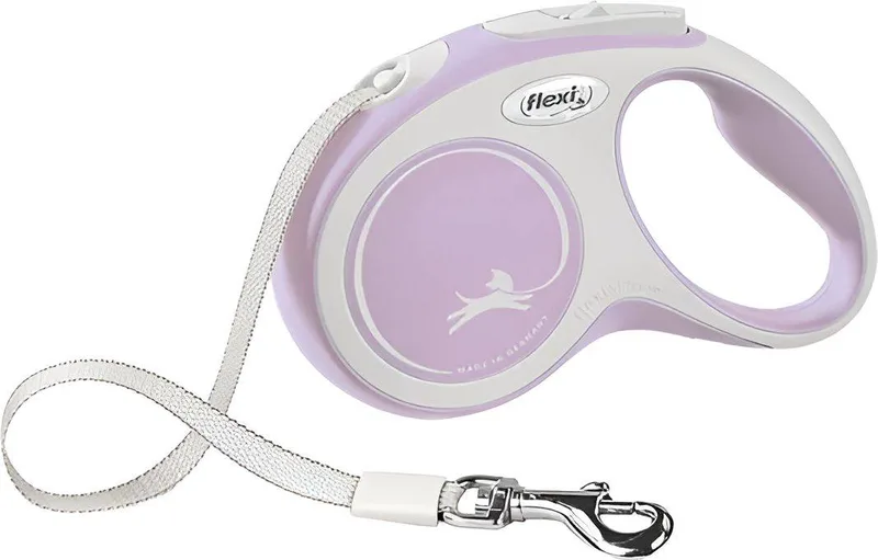 ΟΔΗΓΟΣ FLEXI COMFORT TAPE LEAD ΡΟΖ XSMALL 3M ΕΩΣ 12KG
