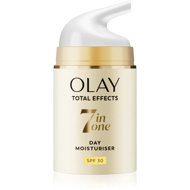 Olay Total Effects 7 in 1 Day Moisturiser ενυδατική κρέμα ημέρας ενάντια στη γήρανση της επιδερμίδας SPF 30 50 ml