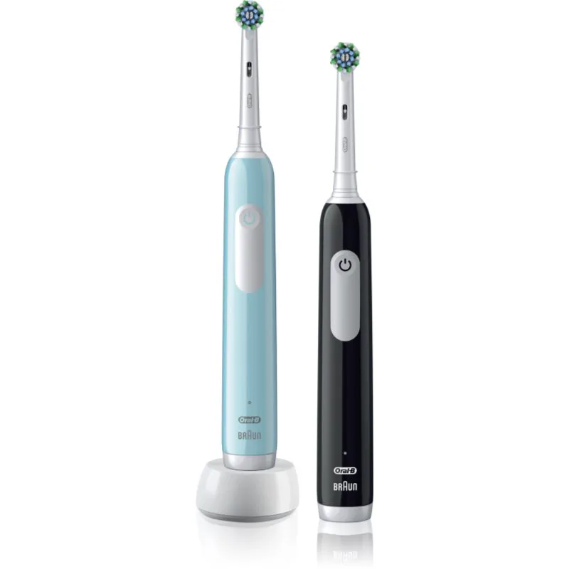 Oral-B Pro Series 1 DUO ηλεκτρική οδοντόβουρτσα Blue & Black 2 τμχ
