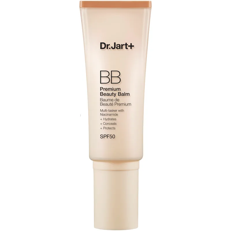 Dr.Jart+ Premium Beauty Balm Moisturizer Spf50 Ενυδατική Κρέμα Προσώπου με Χρώμα Εμπλουτισμένη με Νιασιναμίδη & Γλυκερίνη 40ml - Medium-Tan