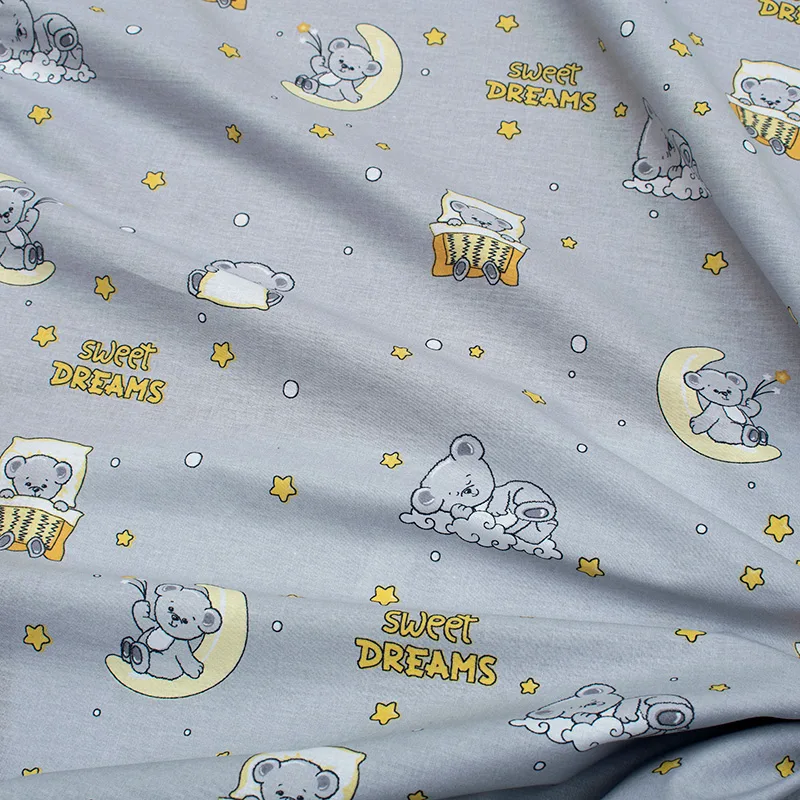 Σεντόνι Μεμονωμένο Λίκνου 80X110 Dimcol Sweet Dreams 552 Χωρίς Λάστιχο (80x110)