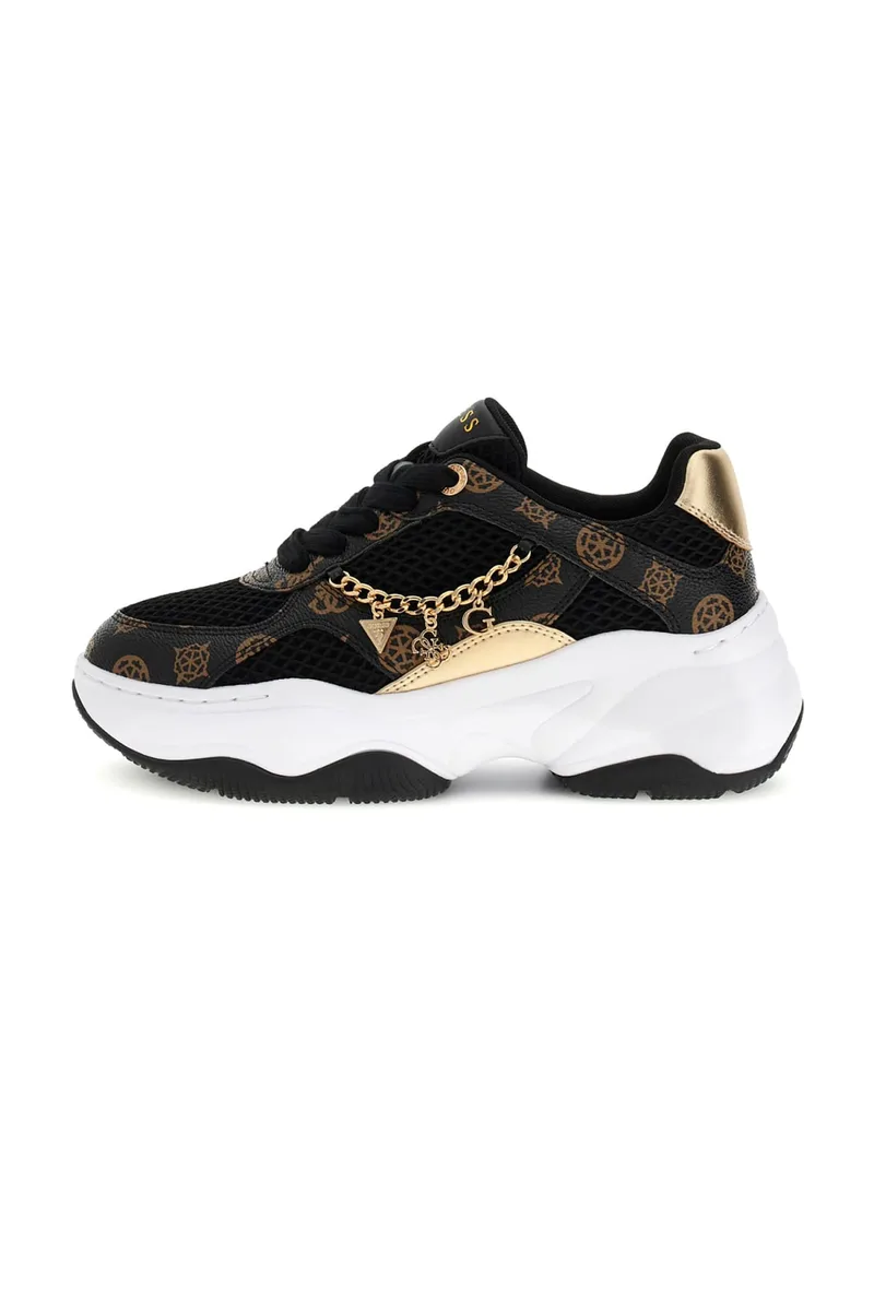 Guess γυναικεία sneakers "Harpaa" - FLPHARFAL12 Μαύρο