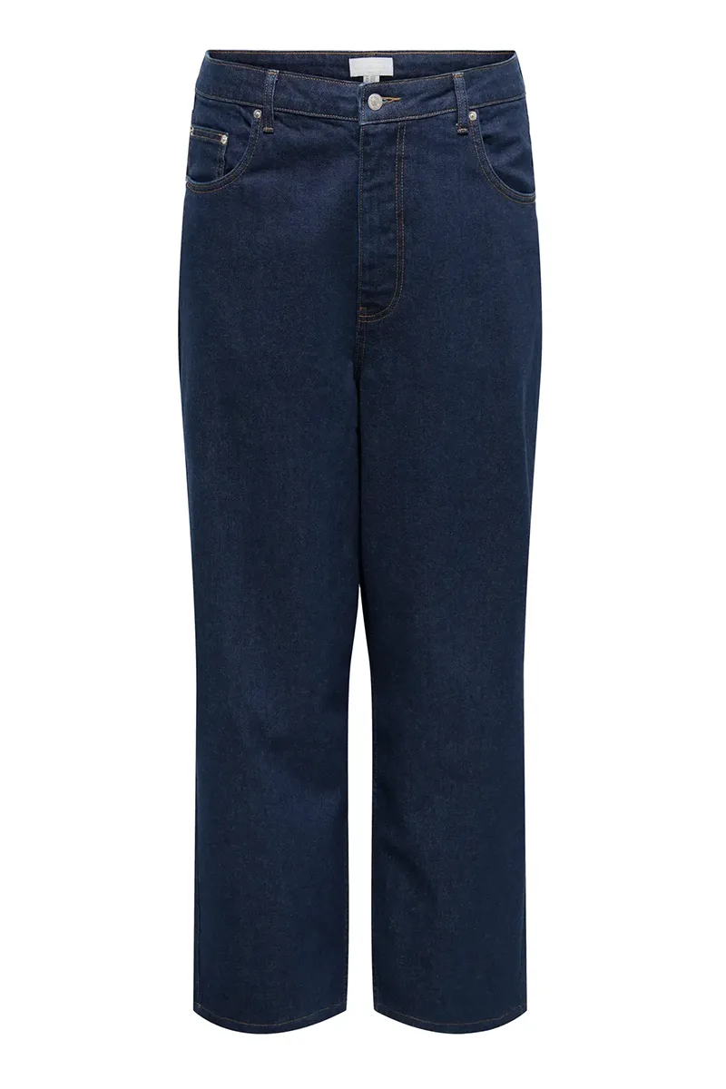 Παντελόνι τζιν baggy σε dark denim blue χρώμα