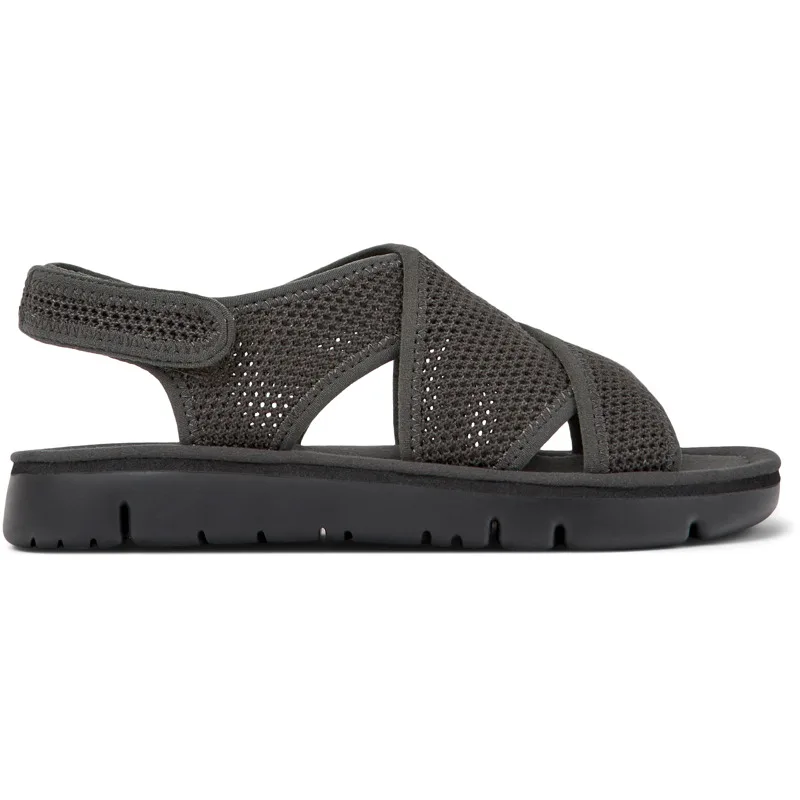CAMPER Oruga - Πέδιλα Για Γυναικεία - Γκρι, Μέγεθος 36, Cotton fabric
