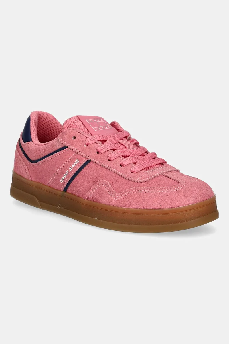 Σουέτ sneakers Tommy Jeans THE GREENWICH SUEDE