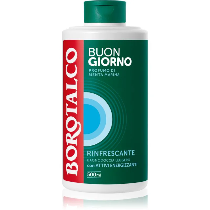 Borotalco Good Morning Refreshing δροσιστικό τζελ ντους αρώματα Sea Mint 500 ml