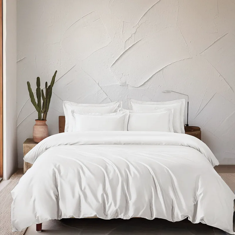 Παπλωματοθήκη Υπέρδιπλη (Σετ) 240X260 Rythmos Glacier Off White (240x260)