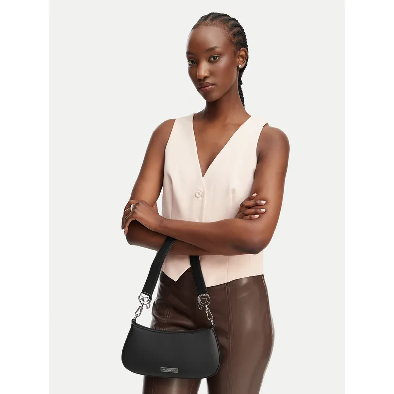 Τσάντα KARL LAGERFELD B2W30180 Μαύρο