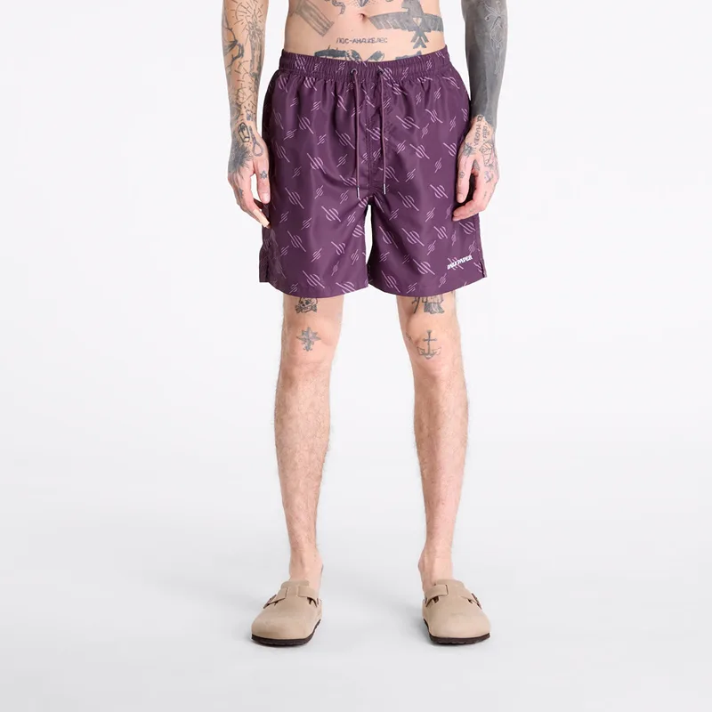 Μαγιό Daily Paper Irregular Monogram Swimshorts Potent Purple M