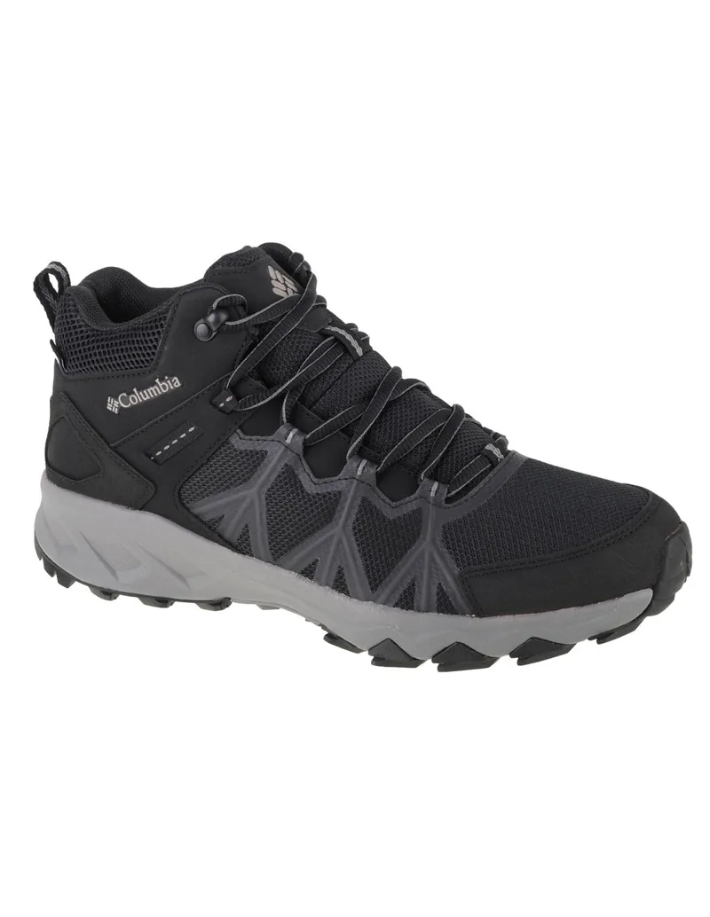 Columbia Peakfreak II Mid Outdry 2005091-010 Ανδρικά Ορειβατικά Μποτάκια Αδιάβροχα Black / Titanium II