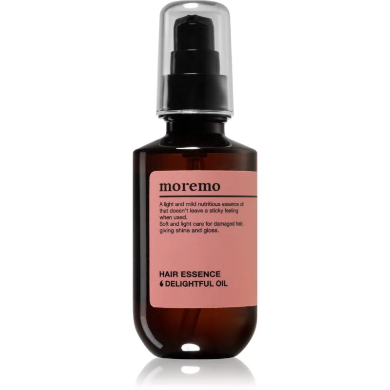 moremo Hair Essence Delightful Oil ελαφρύ λάδι για ξηρά άκρα μαλλιών 150 ml