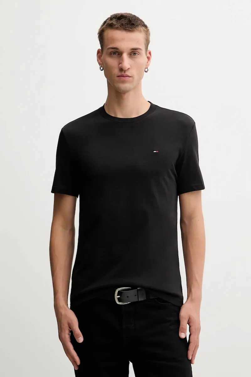 Tommy Jeans t-shirt βασικό Ανδρικό βαμβακερό 2-pack