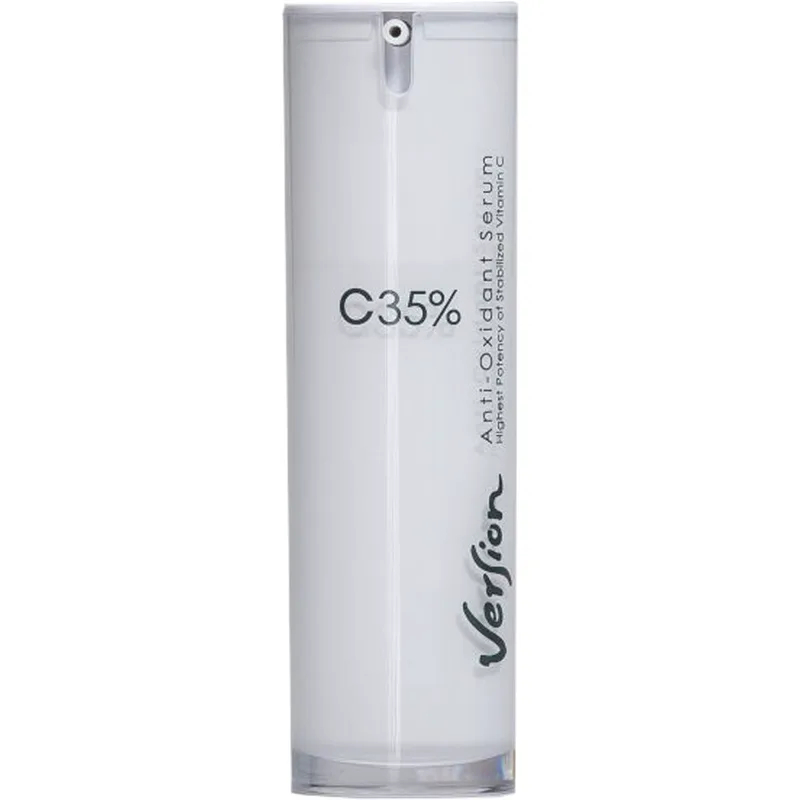 Version C35% Antioxidant Serum Αντιοξειδωτικός Ορός Νύχτας Εντατικής Λάμψης με 35% Σταθεροποιημένης Βιταμίνης C 30ml