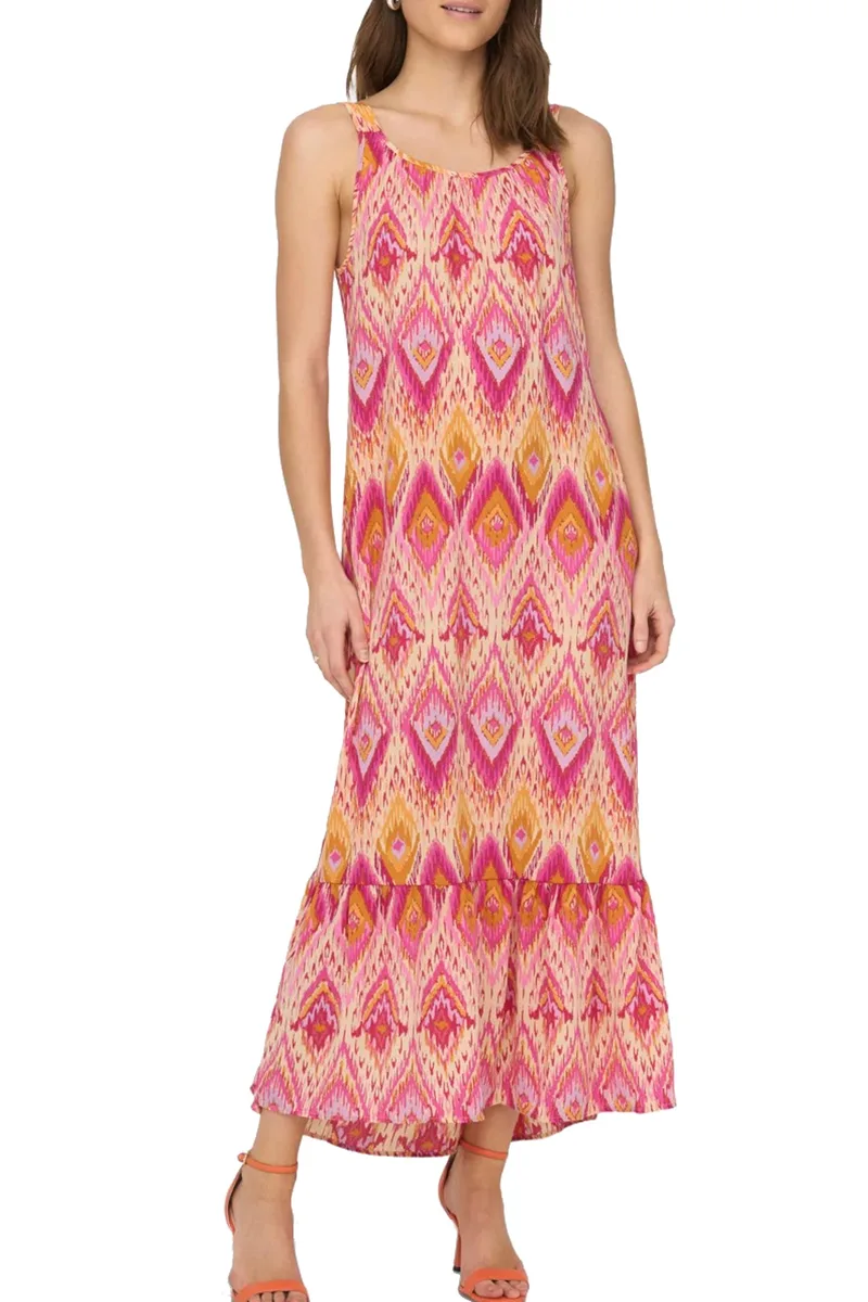 Φόρεμα Only Onlalma Life Poly Noemi 15290796-Raspberry Rose Γυναικείο