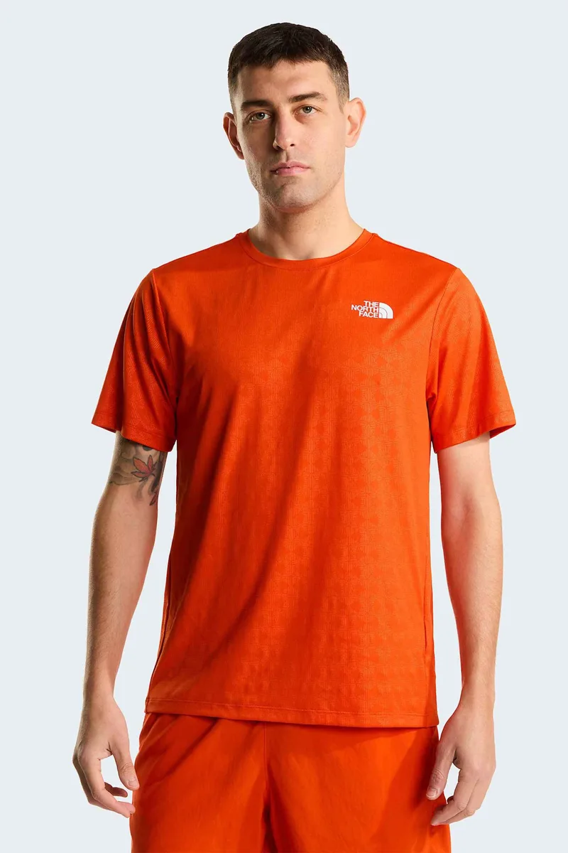 The North Face ανδρικό T-shirt "24/7 Graphic" - NF0A8G87G6L1 Πορτοκαλί