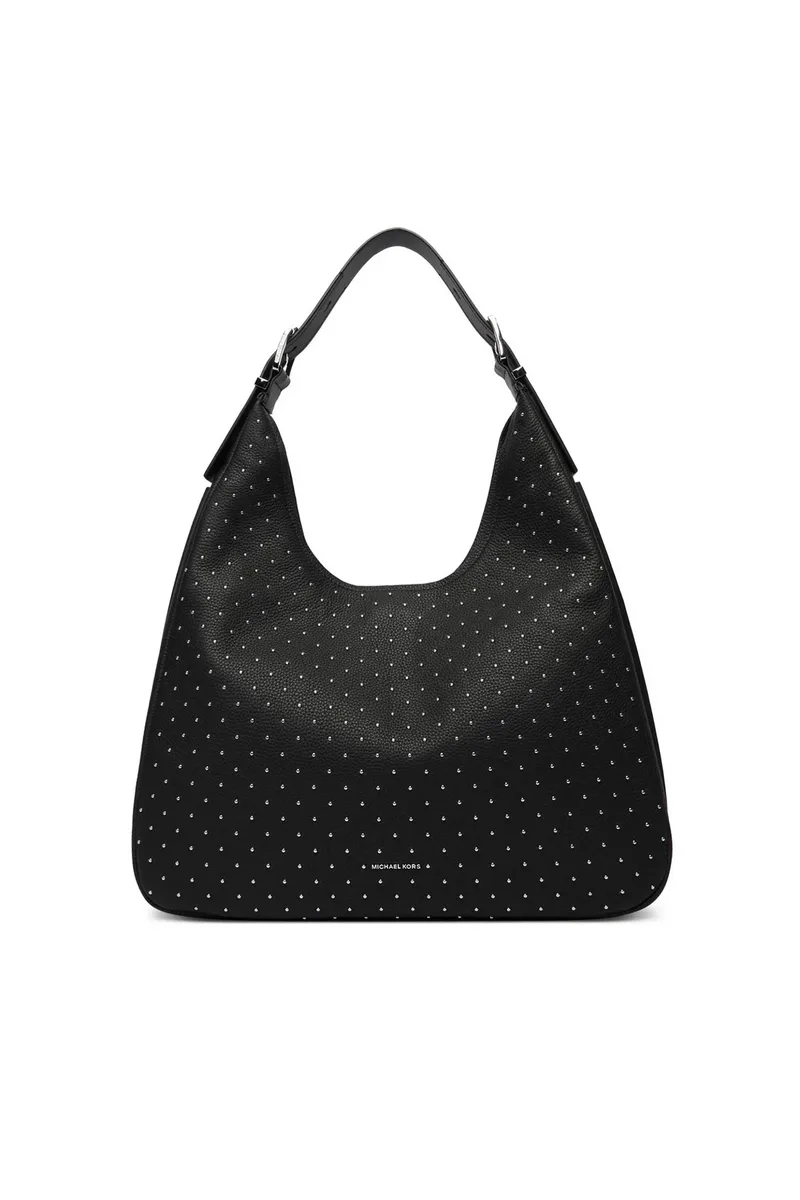 Michael Kors γυναικεία δερμάτινη τσάντα ώμου "Nolita Large" - 30R6SY5H3L Μαύρο
