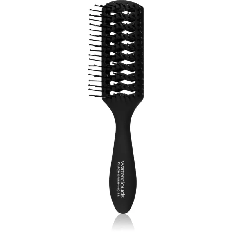 Waterclouds Black Brush No. 22 Vent borste βούρτσα για τα μαλλιά 1 τμχ