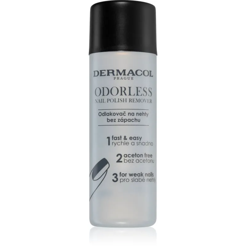Dermacol Nail Care Odorless ασετόν για τα νύχια χωρίς μυρωδιά 120 ml