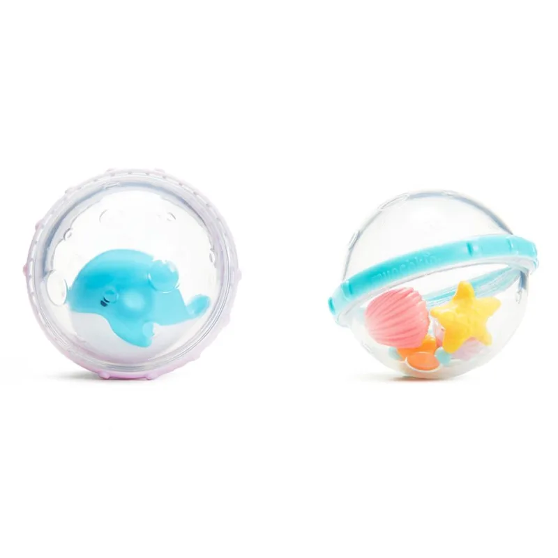 Munchkin Float & Play Bubbles 4m+ Παιδικό Παιχνίδι Μπάνιου που Επιπλέει 2 Τεμάχια, Κωδ 035295 - Σχέδιο 5