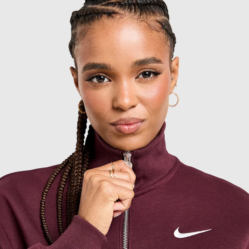 Nike Sportswear Phoenix Fleece Cropped Γυναικείο Φούτερ (9000233803_36343)