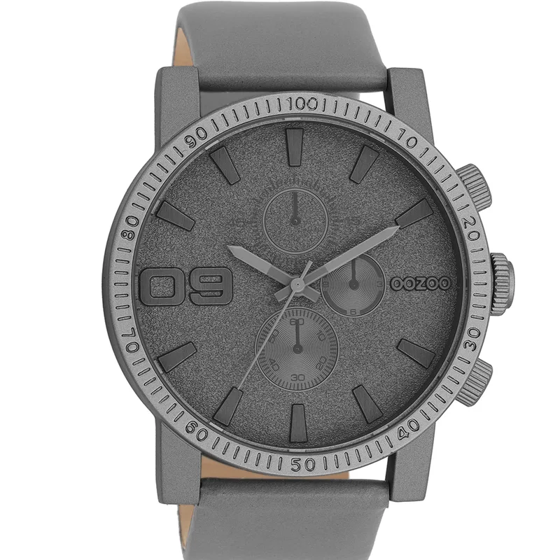 Ρολόι Ανδρικό Grey Strap Oozoo c11312