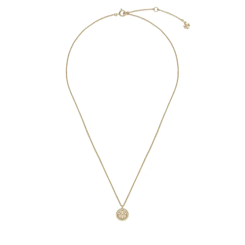 Κολιέ Tory Burch Miller Pendant Necklace 137185 Χρυσό