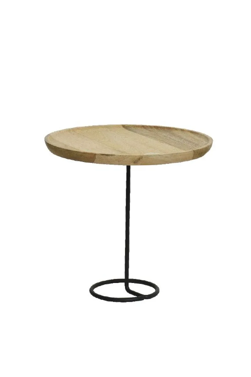 Τουρτιερα Ξυλινη Με Μεταλλικη Βαση 26CM 25x25x26cm Μονόχρωμο Kaeming