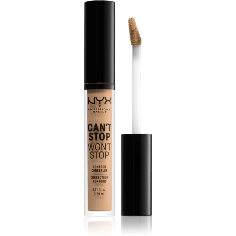 NYX Professional Makeup Can't Stop Won't Stop υγρό κονσίλερ απόχρωση 09 Medium Olive 3.5 ml