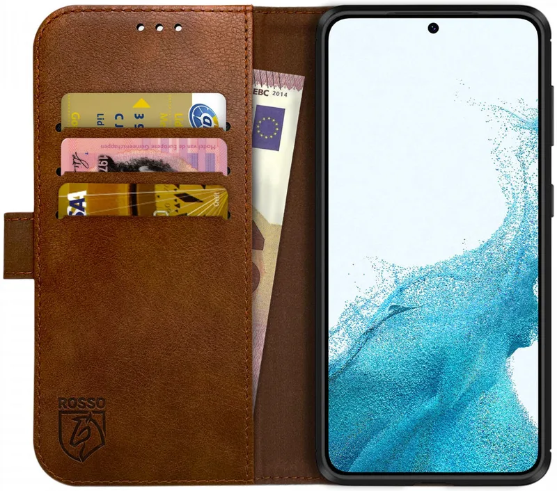 Κόκκινο Element PU Θήκη Πορτοφόλι Samsung Galaxy S22 5G - Brown (8719246352461)