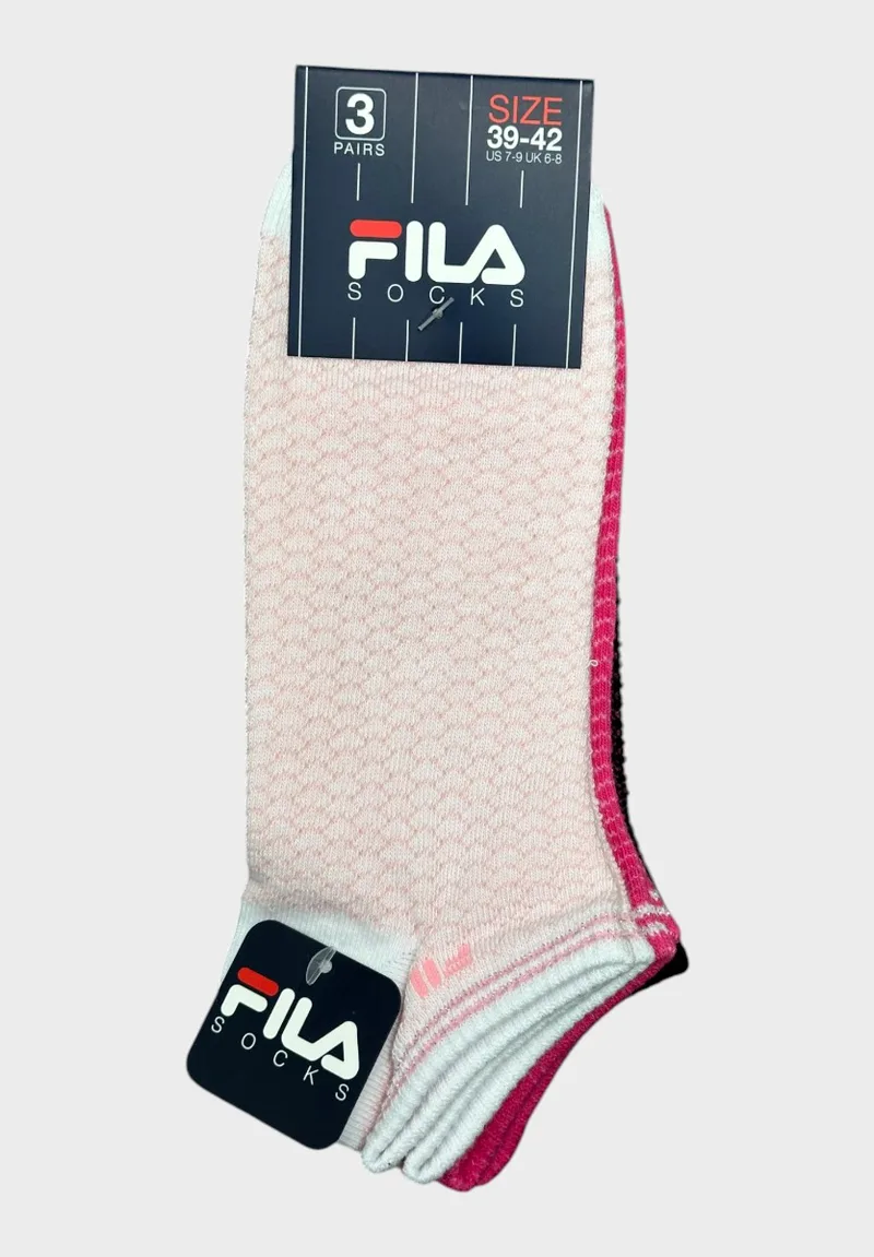 FILA Γυναικεία Σοσόνια Fashion Lady Pink/Fuchsia/Black F6155-183