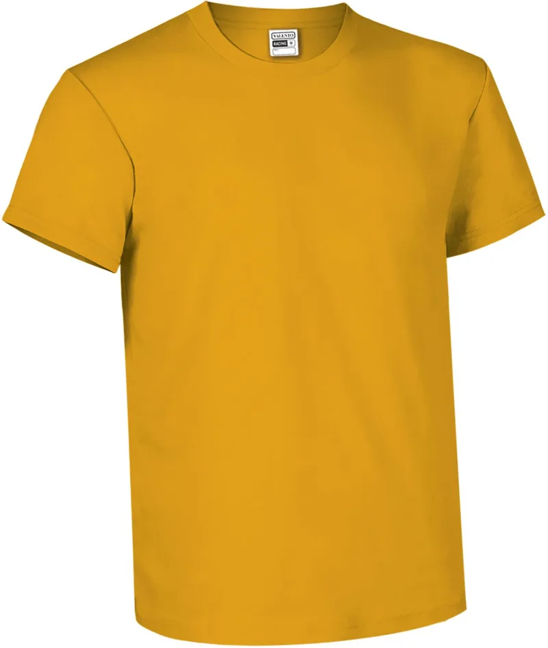 T-Shirt RACING Valento CAVATOPMZ Mustard Πορτοκαλί