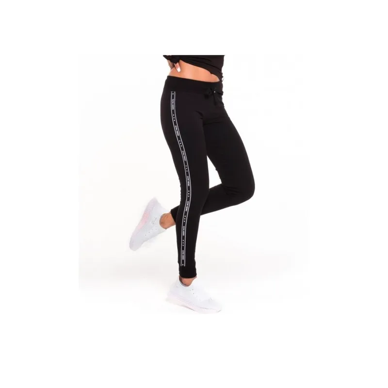Gymhero Comfy Παντελόνι Γυναικείας Φόρμας με Λάστιχο Μαύρο