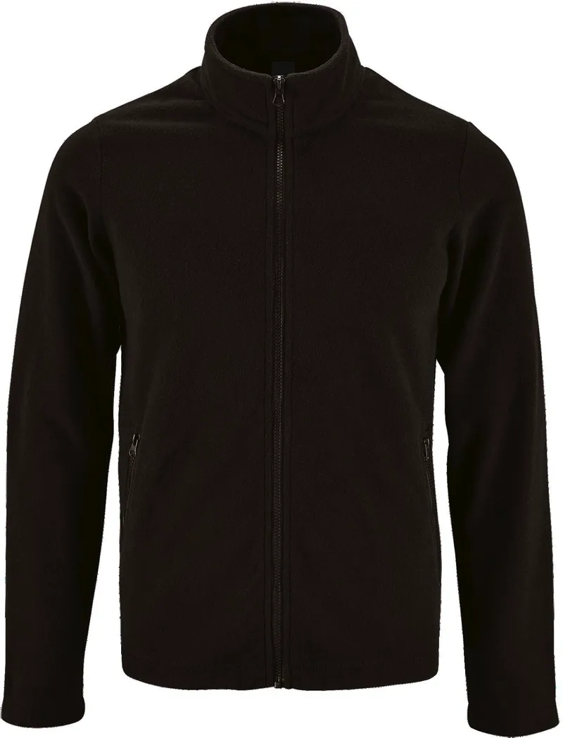Ανδρική ζακέτα φλις Norman Men SOLS 02093 Black
