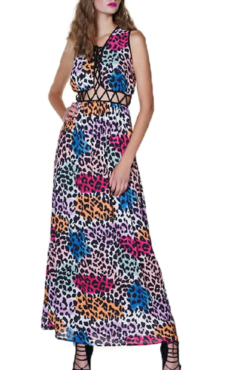 Φόρεμα Kendal + Kylie Side Cut Maxi KKW3613023-50 Γυναικείο