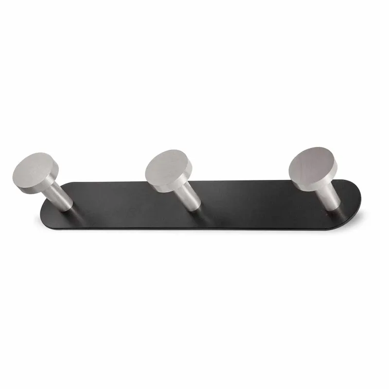 Κρεμάστρα Τοίχου 3 Θέσεων Grekon 453 Black