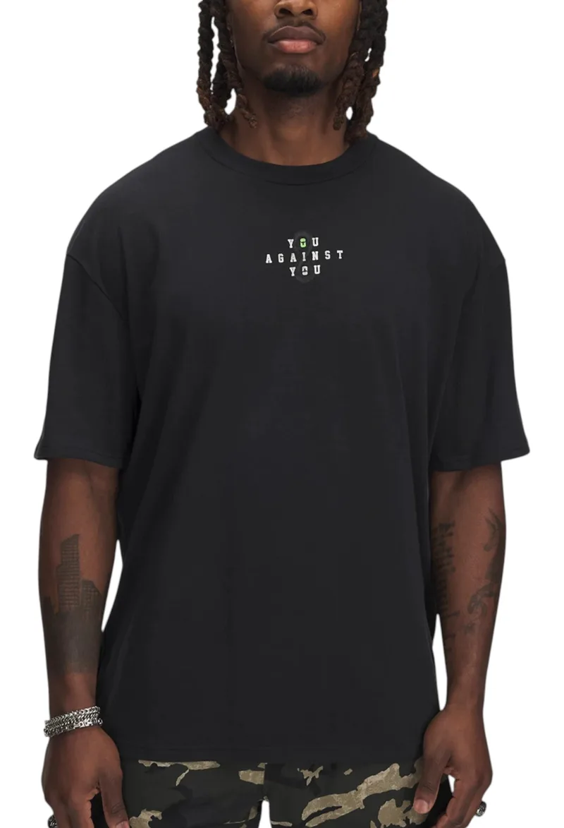Μπλούζα Κοντομάνικη Under Armour Project Rock Heavyweight 1389977-001 Ανδρικό