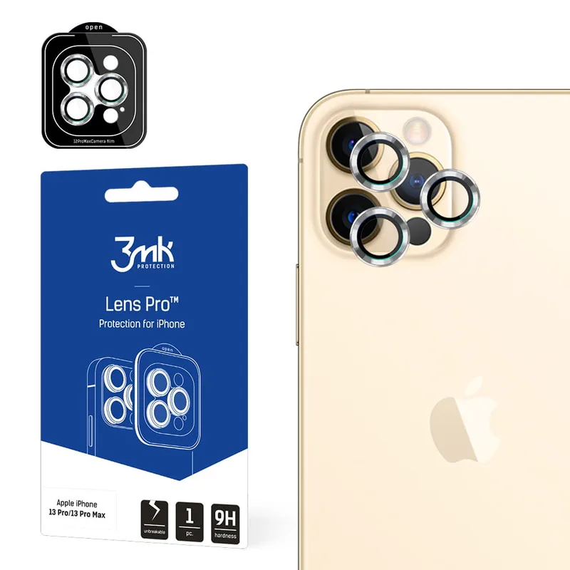 3MK Lens Protection Pro - Αντιχαρακτικό Προστατευτικό Γυαλί για Φακό Κάμερας Apple iPhone 12 Pro Max (5903108452342)
