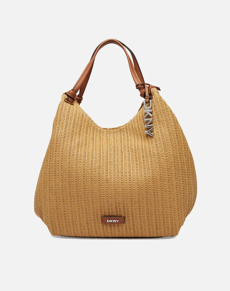 DKNY R61AOE48 PAULA TOTE HANDBAG DKNY R61AOE48-AR9 SandyBrown