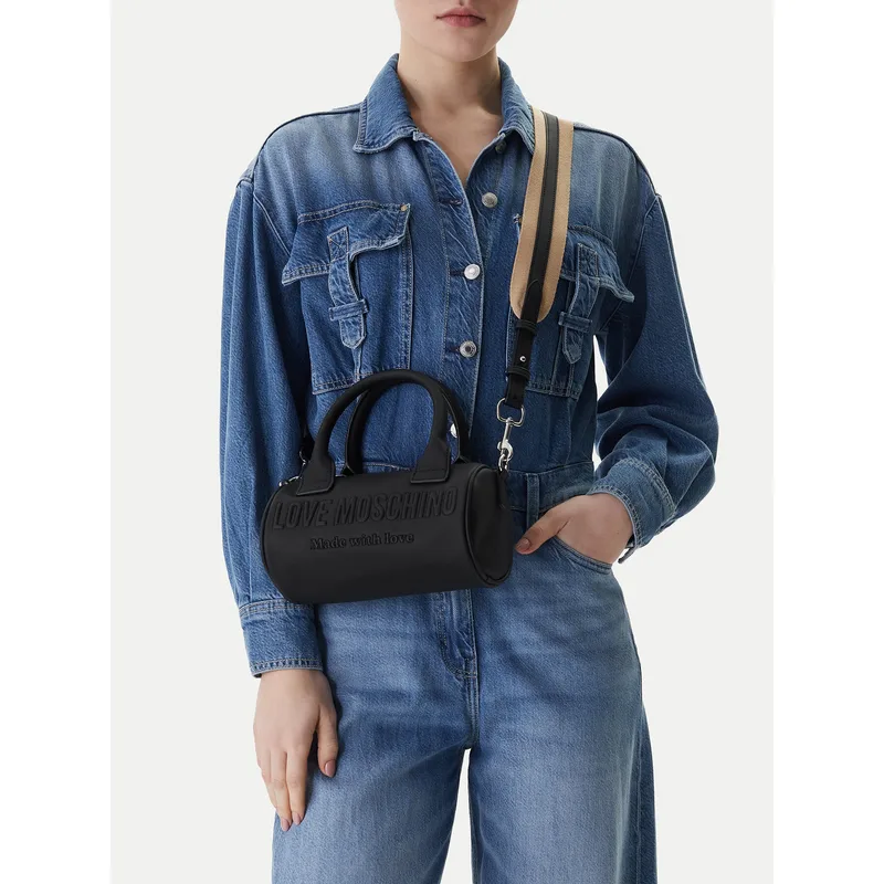 Τσάντα LOVE MOSCHINO JC4054PP1OLE0000 Μαύρο