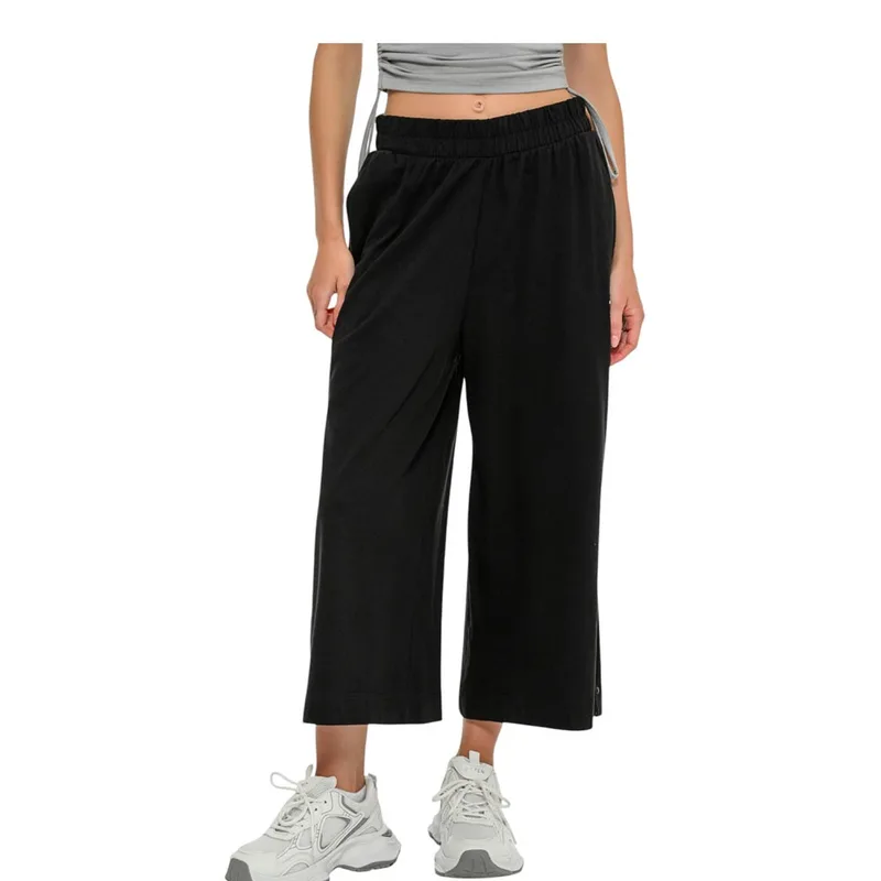 Body Talk W Less More Wide Leg 7/8 Μαύρο (1261-907000-00100)